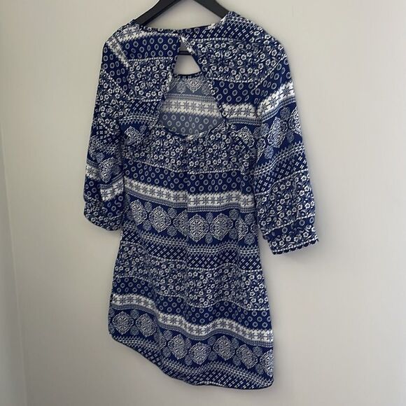 Rue 21 Mini Dress. Blue and White. XS‎ - Picture 2 of 7